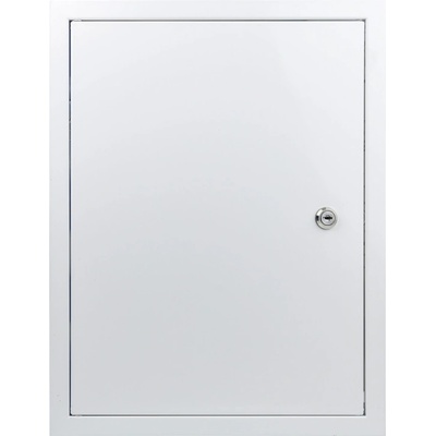 Dalap Бяла ревизионна метална вратичка със заключване 400x600 мм (3143)