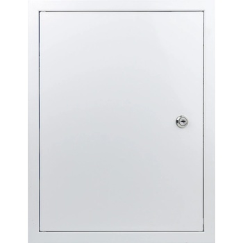 Image 1 of Dalap Бяла ревизионна метална вратичка със заключване 400x600 мм (3143)