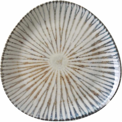Fine Dine Ammonite trojuholníkový tanier 190 mm