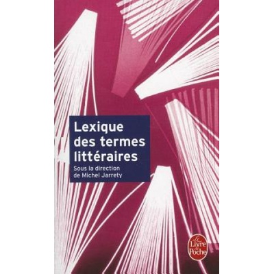 Lexique Des Termes Litteraires