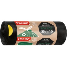 Paclan Eco Line zaťahovacie 35 l 23 µm 15 ks
