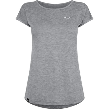 Salewa Дамска тениска Salewa Puez Melange Dry T-Shirt Womens - Shade Mel