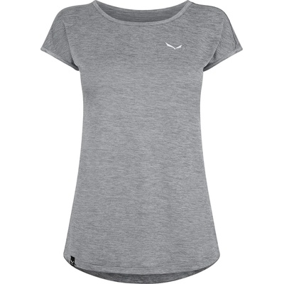 Salewa Дамска тениска Salewa Puez Melange Dry T-Shirt Womens - Shade Mel