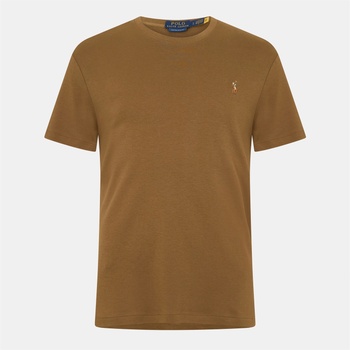 Ralph Lauren Тениска Polo Ralph Lauren Men's Regular Fit Pima T-Shirt - Nature Brown
