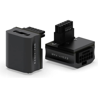 EZDIY EZDIY-FAB 12VHPWR 600W Power Adapter 90° Black STD (EZDPI189-31)