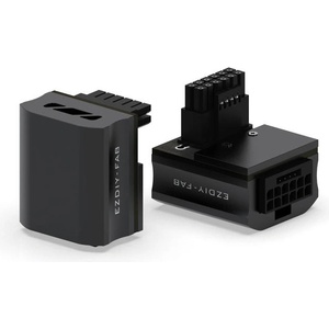 EZDIY EZDIY-FAB 12VHPWR 600W Power Adapter 90° Black STD (EZDPI189-31)