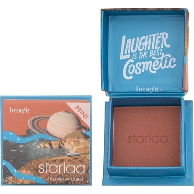Benefit Starlaa WANDERful World Mini púdrová lícenka Rosy bronze 2,5 g