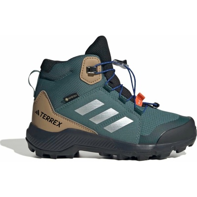 adidas Terrex Mid GTX K dětské outdoorové boty tmavě zelená – Zboží Dáma adidas Terrex Mid GTX K dětské outdoorové boty tmavě zelená – Zboží Dáma