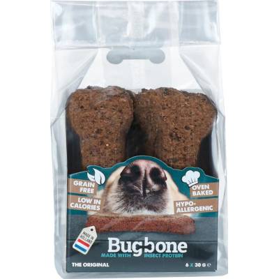 Bugbone Medium kost s hmyzem 6 x 30 g