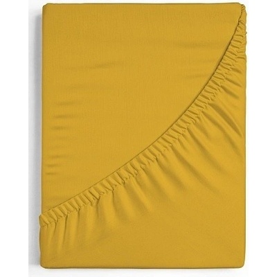Matějovský Prestieradlo medovo žltá Jersey 100x220
