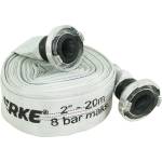 VERKE Противопожарен маркуч с 2" накрайници 20 м 04707 (v60131)