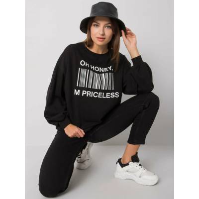 Ex Moda Sweatshirt-EM-BL-536/1U.84P black