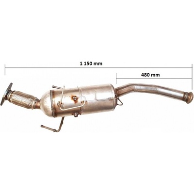 JMJ 1284DPF filtr výfuku
