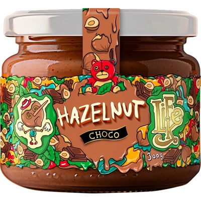 LifeLike Lískooříškový krém s čokoládou 300 g
