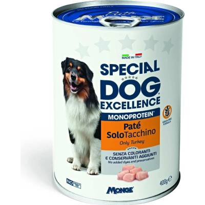 Monge Special Adult Excellence pate Monoprotein čisto morčacie 400 g