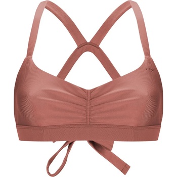 Oy Дамско бикини горнище Oy Women's Surf Bikini Oberteil Hoki Bikini top - Lehmrot (150-6136-0113)