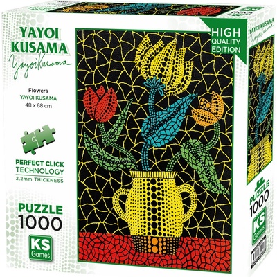 KS Games Пъзел KS Games от 1000 части - Цветя (20715)