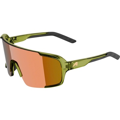 Alpina Слънчеви очила Alpina Lumin Mirror S3 Sunglasses - Green Transaprent Gloss / Gold Mirror - размер One Size (205-6896-0311)