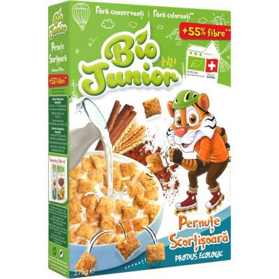 Bio Junior Био зърнена закуска Bio Junior - С канела, 275 g (BB110603)