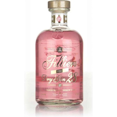 Filliers Dry Gin 28 Pink Small Batch 37,5% 0,5 l (čistá fľaša)