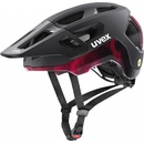 Uvex React Mips Black/Ruby Red Matt 2025