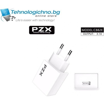 Image 1 of PZX Зарядно устройство 220v usb c882e pzx (c882e)