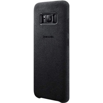 Samsung Alcantara Cover EF-XG950ASEGWW - оригинален кейс от алкантара за Samsung Galaxy S8 (черен)