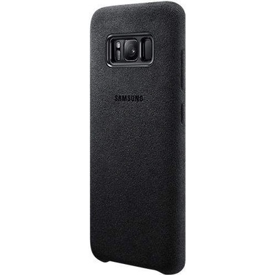 Samsung Alcantara Cover EF-XG950ASEGWW - оригинален кейс от алкантара за Samsung Galaxy S8 (черен)