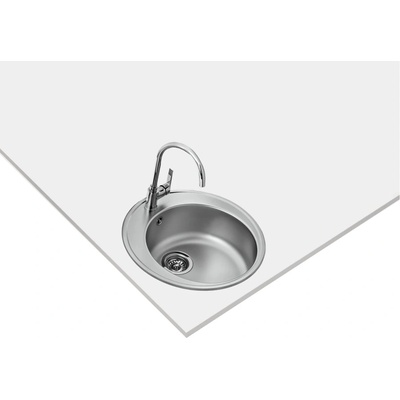 Teka Starbright 45 E-XN 1B ORB ГЛАДКА Иноксова мивка за вграждане, гладка-мат, за шкаф със светъл отвор Ø 45 см (М.1110)