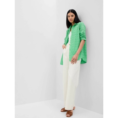 GAP Риза с воланчета GAP GAP | Zelen | ЖЕНИ | XXS