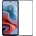 Удароустойчив стъклен протектор покриващ целия екран марка MOFI за Motorola Moto G34 5G - с черна рамка