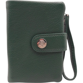 Маслено зелено дамско портмоне - Bria
