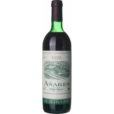 Bodegas Olarra Rioja Reserva suché červené 1981 0,75 l (holá láhev)
