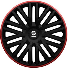 Sparco Bergamo 15", black red 4 ks