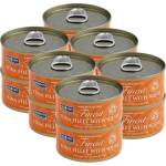 Fish4Dogs FISH4CATS Най-добро филе от риба тон с калмари 12 x 70 г
