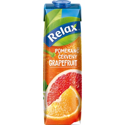 Relax Červený grep 100% 12 x 1000 ml