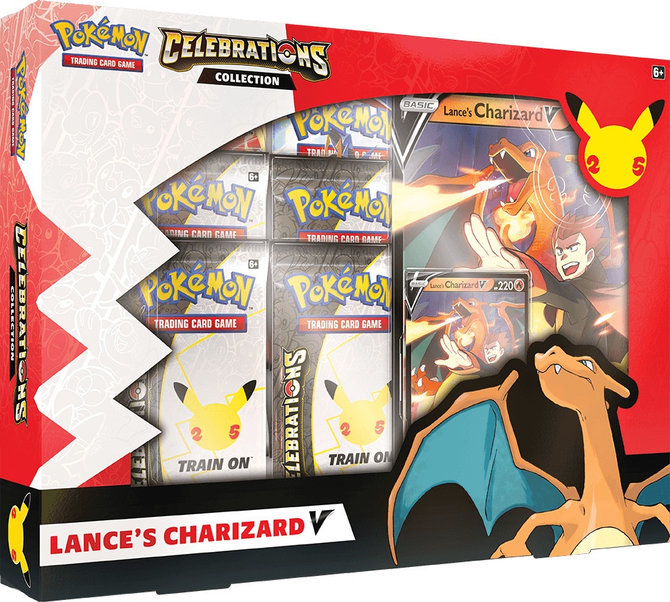 Pokémon TCG Lance's Charizard V Box 25th Anniversary Celebrations