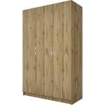 Bogdan Furniture I Трикрилен гардероб Mod 1002, Дъб артисан