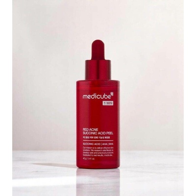 Medicube Red Acne Succinic Acid Peel Kyselinový peeling na nedokonalosti 40 g
