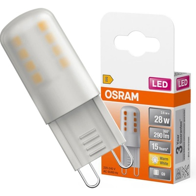Osram 4058075757967 LED EEK2021 E A G G9 speciální tvar 2.6 W = 28 W teplá bílá