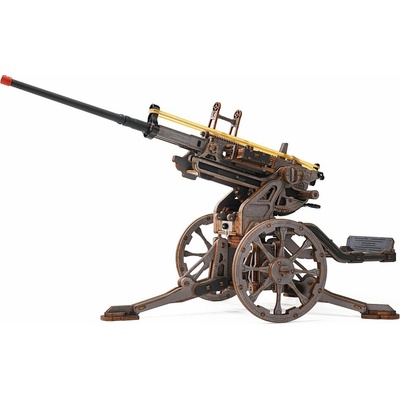 ROBOTIME Roker 3D drevené puzzle Protilietadlové delo 133 ks