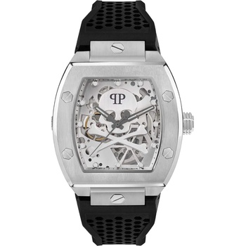 Philipp Plein Мъжки часовник Philipp Plein The Skeleton Automatic PWBAA2123 (PWBAA2123)