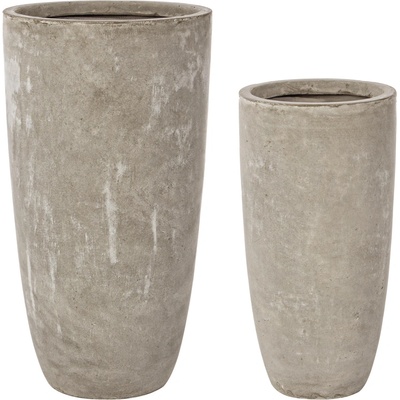 Bizzotto ДЕКОРАТИВНА САКСИЯ 2БР. cement БЕЖОВА (0790565)