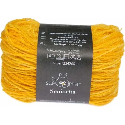 Schoppel Wolle Seniorita 2607 Sonnenstrahl Inspiration Dibadu