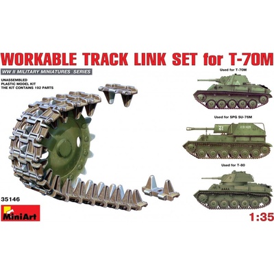 MiniArt Workable Track Link Set for T-70M 1:35