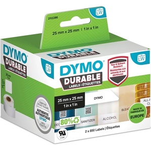 DYMO LabelWriter Здрави квадратни универсални етикети 25 мм x 25 мм бр (2112286)