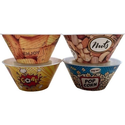 Plastimex Miska POPCORN 4dekory plast 0,75 l