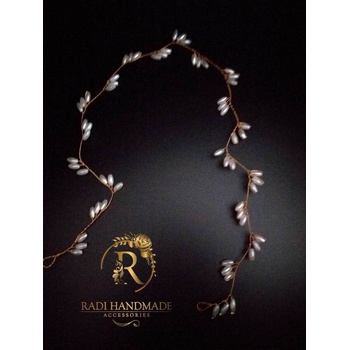 Image 1 of Radi handmade Увивен аксесоар с бели перли (510-1)