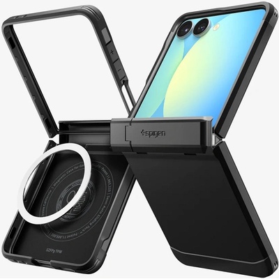 Spigen Калъф Spigen - Tough Armor Pro, Galaxy Z Flip, MagSafe, черен (ACS09561)