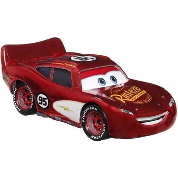 Mattel Колите по пътищата: играчка кола Светкавицата Маккуин от Радиатор Спрингс (htx82)